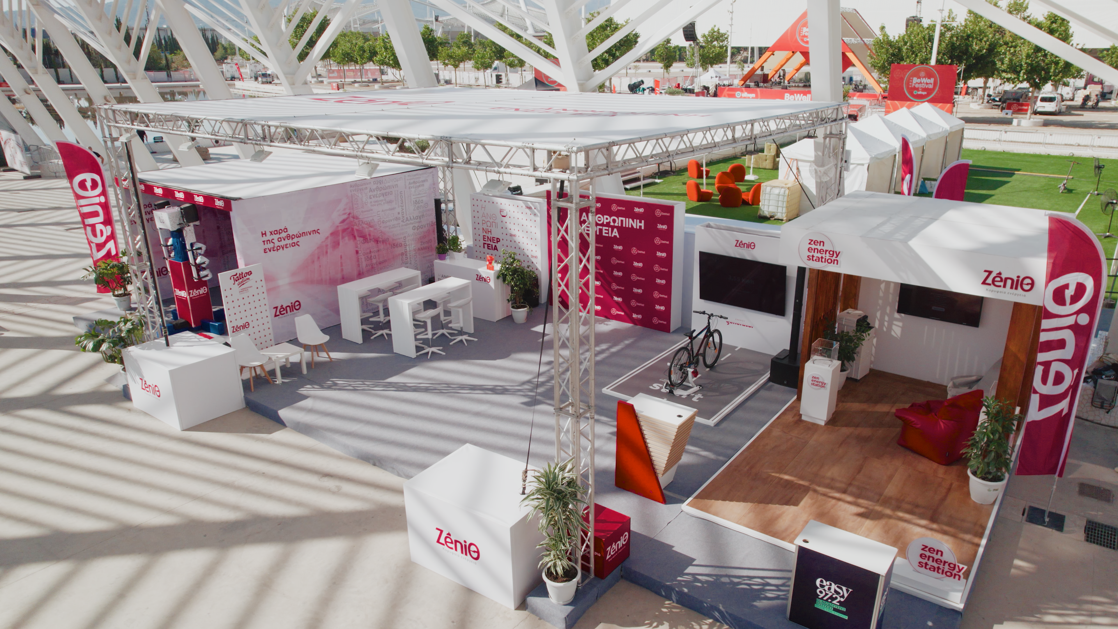 Zenith Kiosk And Chill Zone By Zenith At Bewell Festival